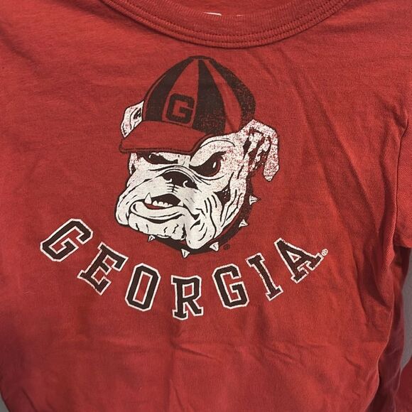 Georgia Bulldogs Kids Long Sleeve Shirt size 2T - Picture 2 of 3